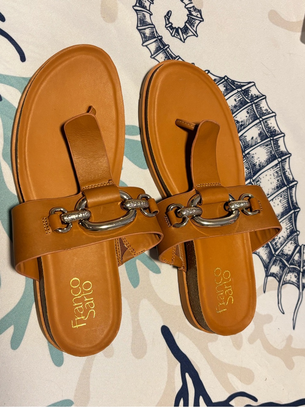 Franco Sarto Brielle Leather Sandals